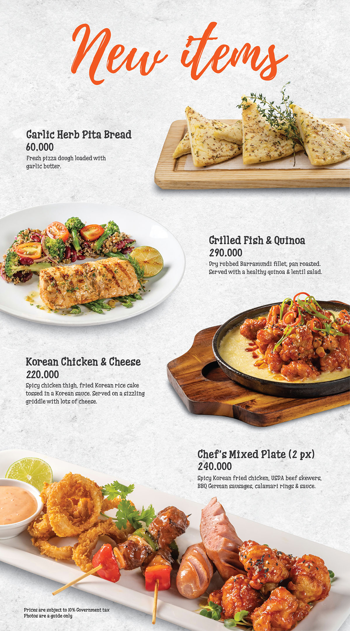 AL FRESCO'S MENU AEONMall Bình Tân